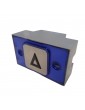 R2172PTBCAY45 PULSADOR MAC PUARSA COMPAC BRAILLE COR 1C 24V AZUL FLECHA SUBIDA