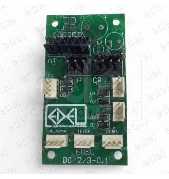 PLACA ELECTRÓNICA PARA BOTONERA 2.3 PARADAS