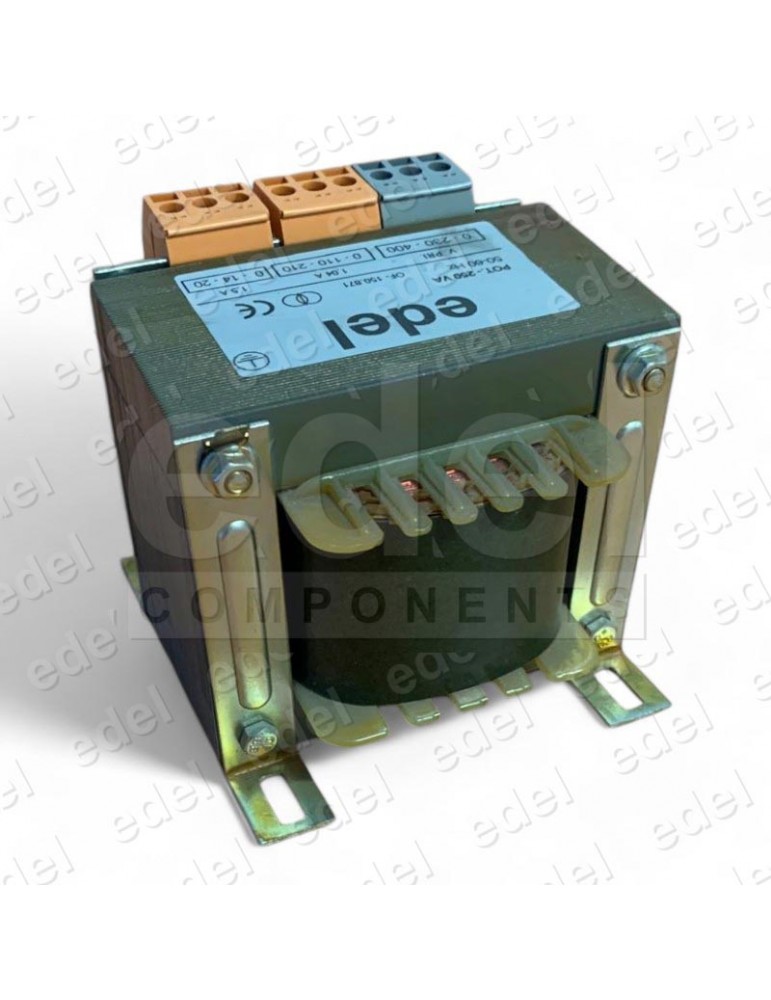 TRAFO 250VA MDP 230V-400V / SEC.: 0-110 0-20
