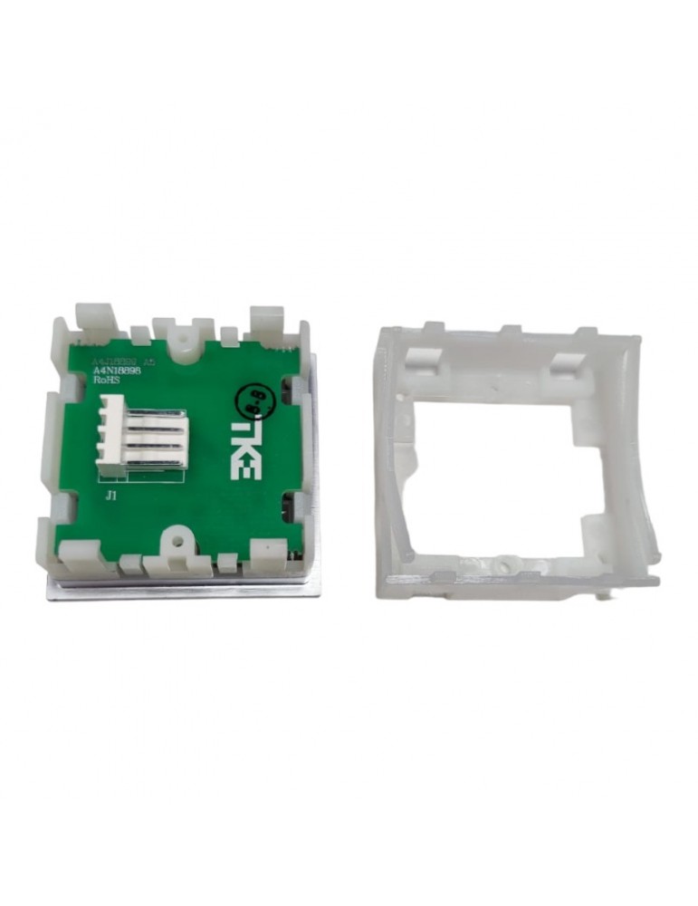 PULSADOR COMPATIBLE THYSSEN STEP MODUL CLASSIC AZUL SIN BRAILLE ( 3 )