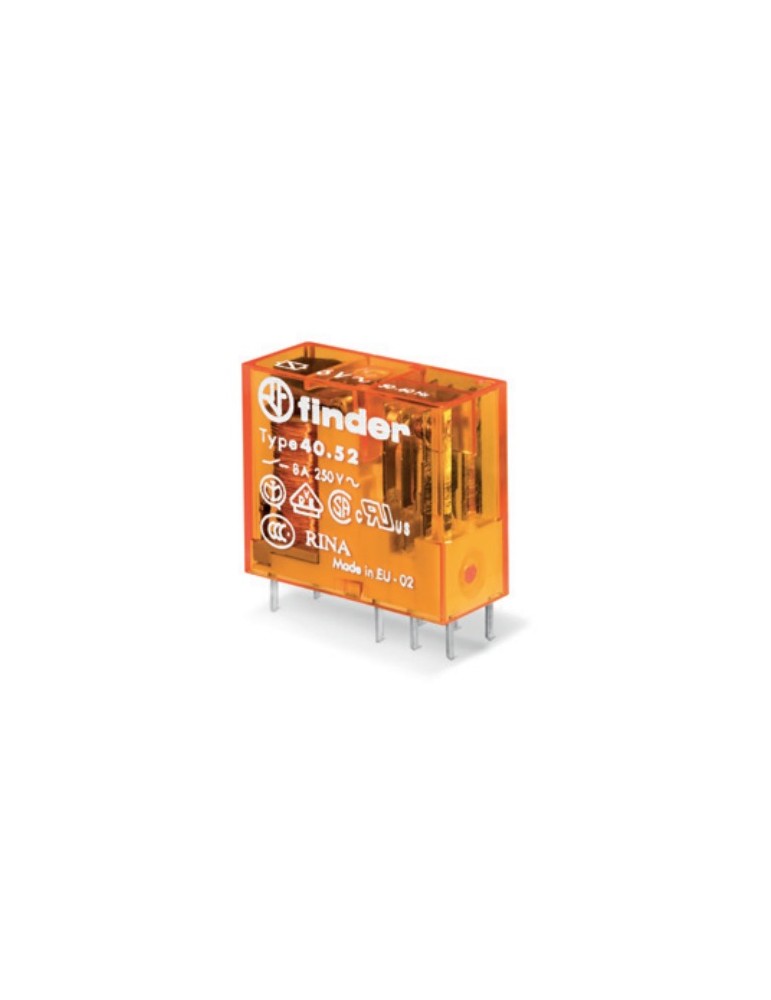 MINI RELÉ FINDER CI 2CO 8A, 24V DC. 405270240000