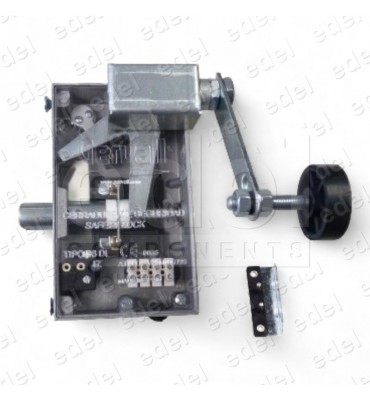 03.096.I.0FF SAFETY LOCK GERVALL FRONT ACT. DOUBLE POSITION CHAMFERED LOCKING PIN WITH AUX. CONTACT LEFT HAND