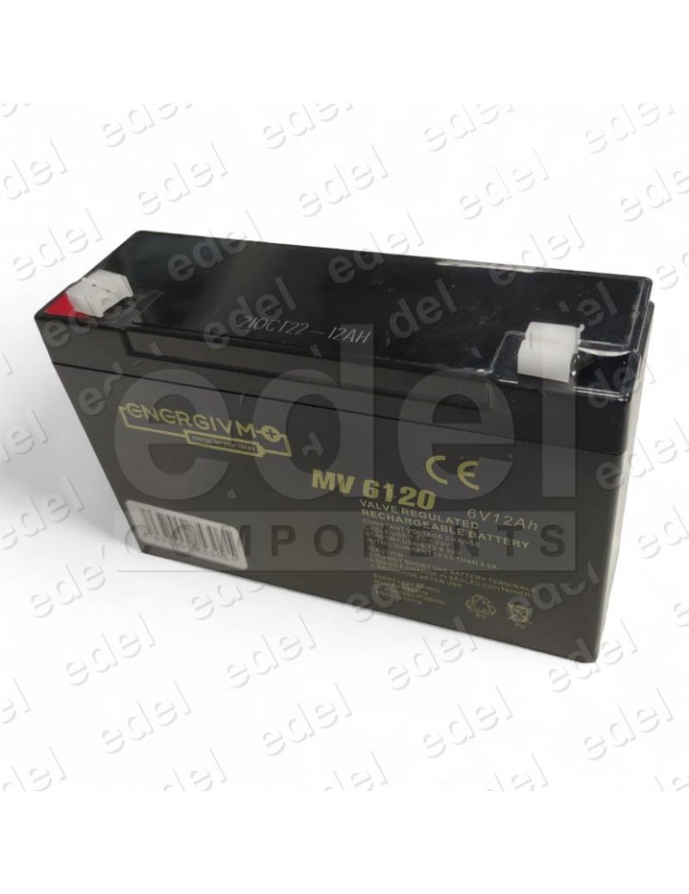 BATERIA 6V 12AH ENERGIVM 1,7K E10 F1