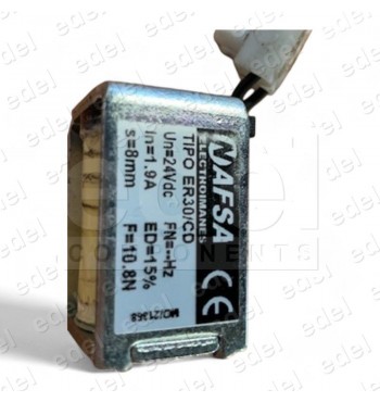ELECTROIMÁN BOBINA LUEZAR ER30/ALRCD 24VDC ED25