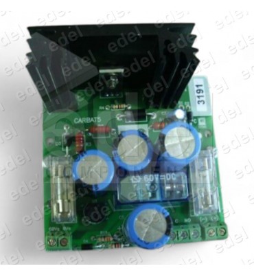 2152CARBAT00 PLACA MP CARGADOR BATERIAS PARA RESCATE ( 5 BATERIAS DE 12V ) CARBAT3/CARBAT5