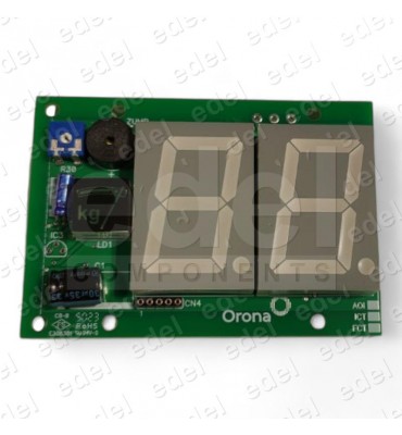 DISPLAY CABINA ORONA 7 SEGMENTOS 4TH GEN
