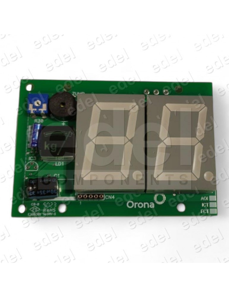 DISPLAY CABINA ORONA 7 SEGMENTOS 4TH GEN