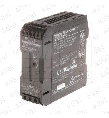 FUENTE DE ALIMENTACIÓN OMRON 12V 2,5A. CARRIL DIN