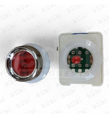 PILOTO JMT T2 LUMINOSO ESTA 24V LED ROJO
