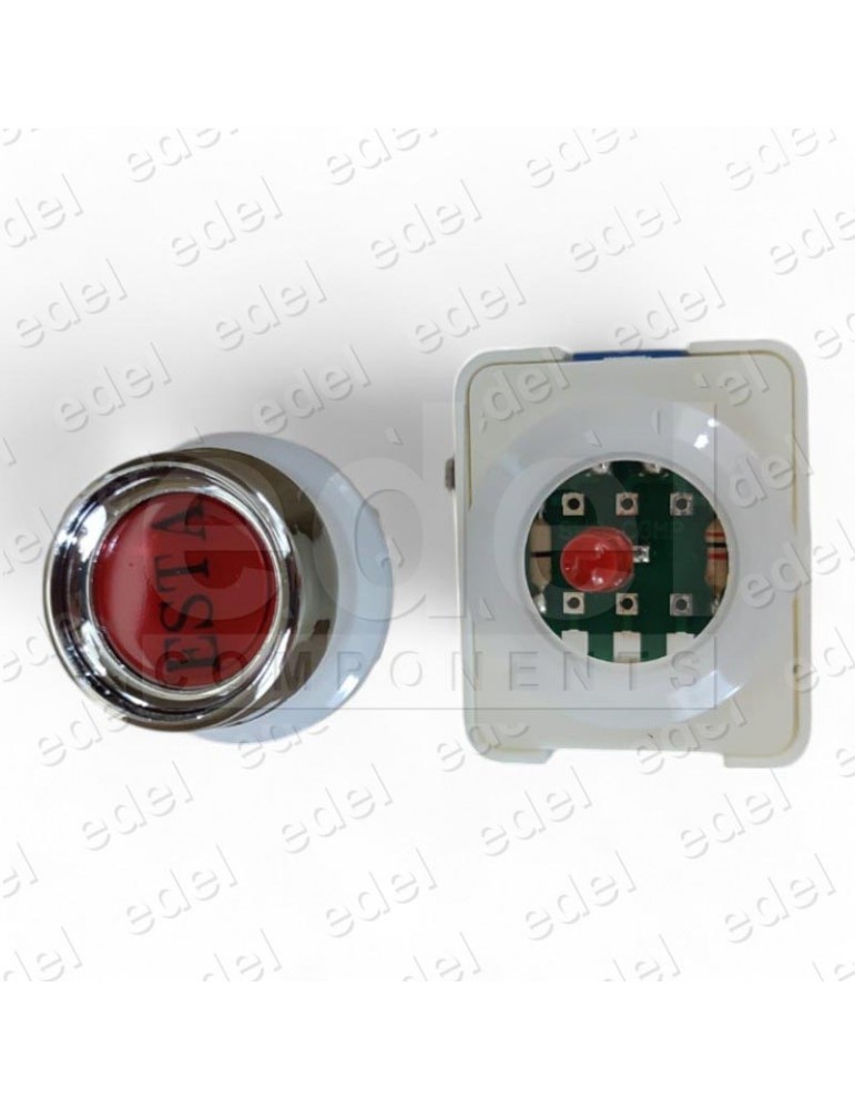 PILOTO JMT T2 LUMINOSO ESTA 24V LED ROJO