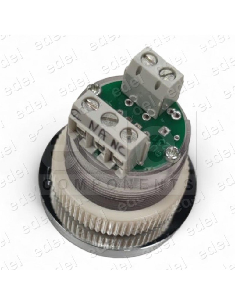 111M2B000124 PUSH BUTTON JMT M2B 1NO LIGHT 24V RED LED  0