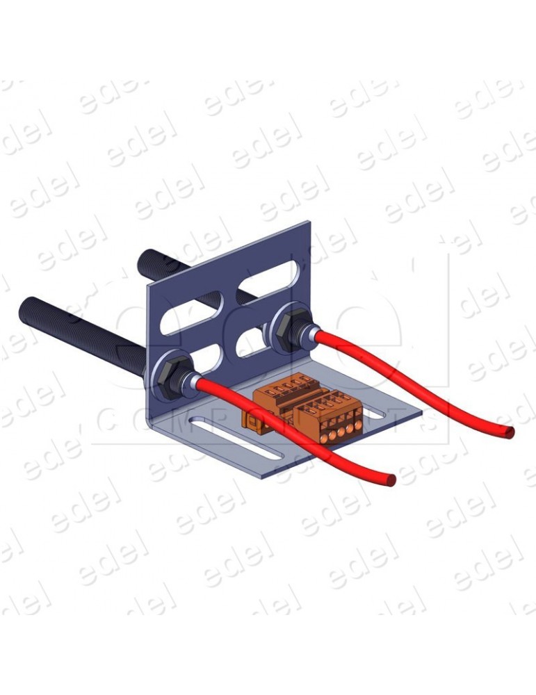 SOPORTE DOBLE DETECTORES OLEODINAMICO