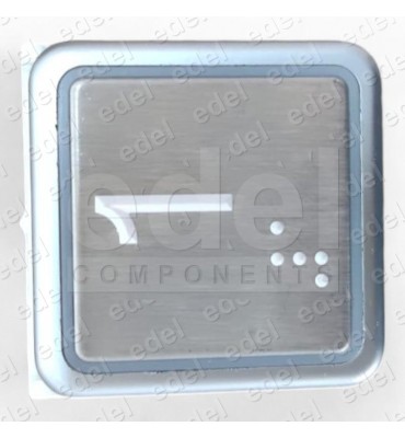 10080047 PULSADOR THYSSEN SM1+ (1) BLANCO BRAILLE