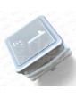 10080047 PULSADOR THYSSEN SM1+ (1) BLANCO BRAILLE