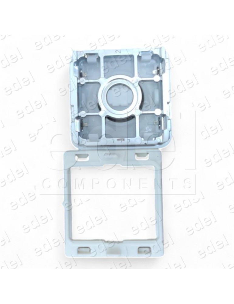 10080047 PULSADOR THYSSEN SM1+ (1) BLANCO BRAILLE