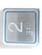 10080048 PULSADOR THYSSEN SM1+ (2) BLANCO BRAILLE