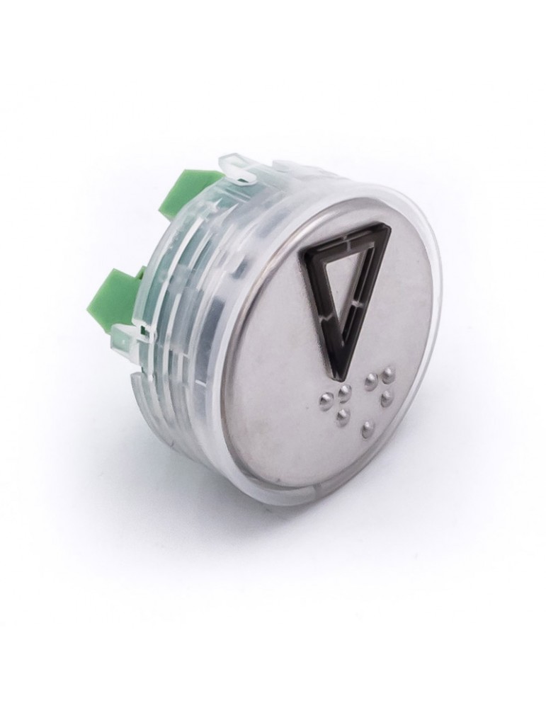 PUSH BUTTON VEGA VENUS  RED LIGHT 12/24V  ARROW DOWN
