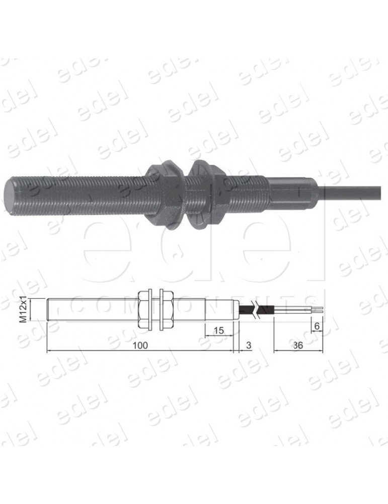 MAGNETIC SWITCH STEM BISTABLE BLACK