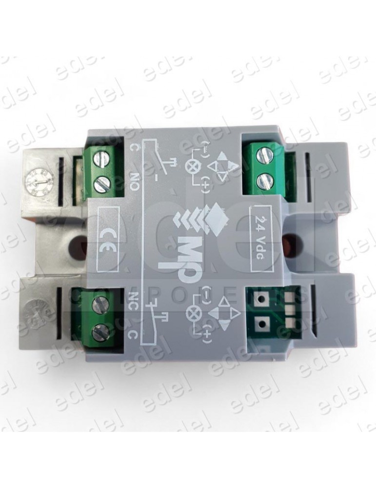 2172PDBPR124 PULSADOR COMPAC D BRAILLE CON PILOTO 1C 24V ROJO LL
