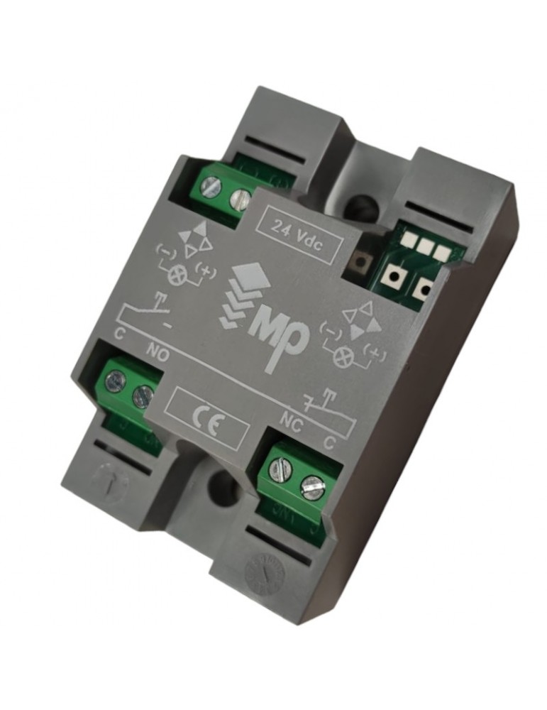 PULS. COMPAC V BRAILLE RED. C/PILOTO 1C 24V ROJO 0