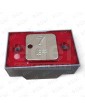 PULS. MP COMPAC T BRA. CON PILOTO 24V ROJO 7