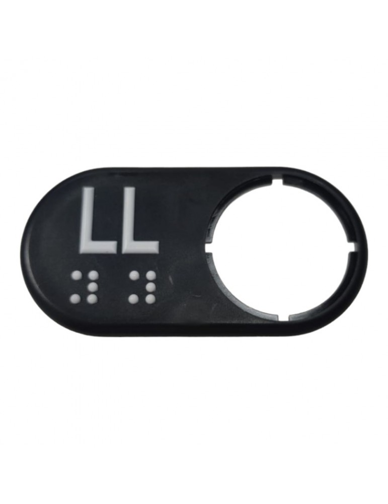 LABEL MP PSP HORIZONTAL BLACK C/BR LL