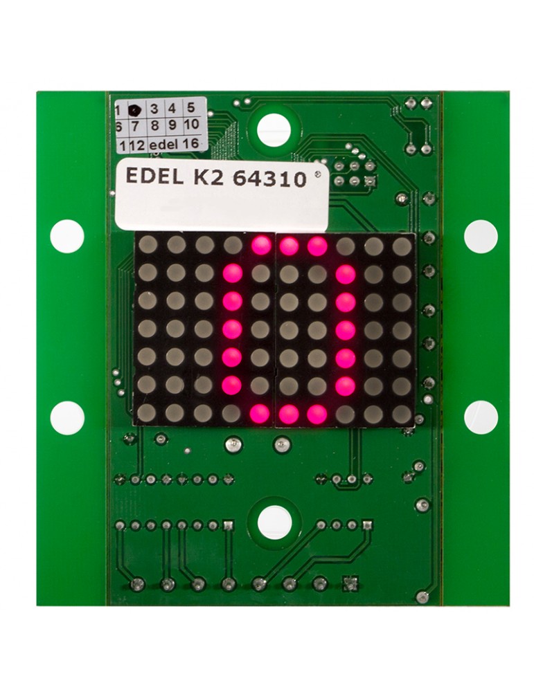 DISPLAY EDEL K2 64310R (ROTATIVO ROJO)