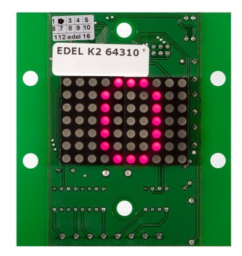 DISPLAY EDEL K2 64310-R (ROTARY RED)
