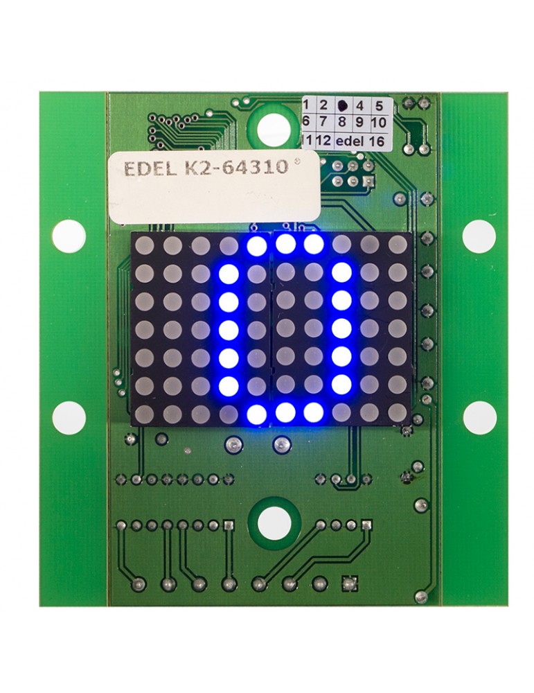 DISPLAY EDEL K2 64310-A (ROTATIVO AZUL)