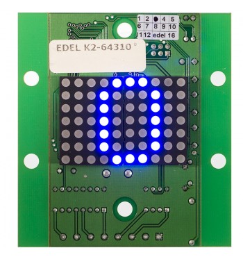 DISPLAY EDEL K2 64310-A (ROTARY BLUE)