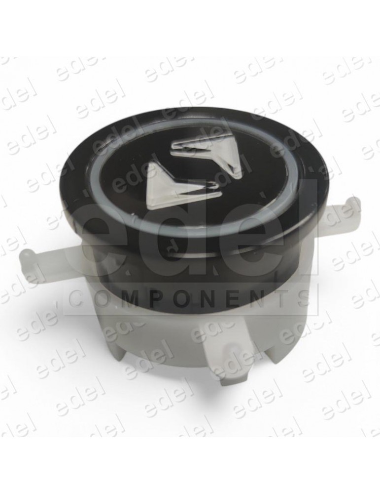 PILOTO EDEL REGLETA BLACK LUM. AZUL FLECHA DOBLE