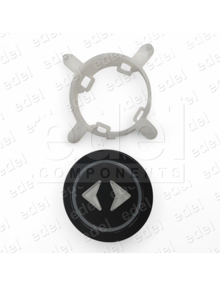 PILOTO EDEL REGLETA BLACK LUM. BLANCO FLECHA DOBLE