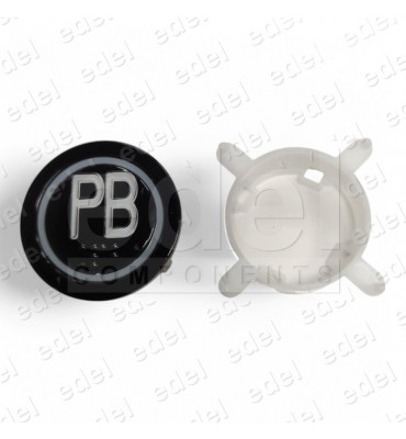 PULS. EDEL REGLETA BLACK LUM. BLANCO PB