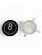 PULS. EDEL REGLETA BLACK LUM. AZUL 8