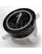 PULSADOR EDEL REGLETA BLACK LUMINOSO AZUL 1