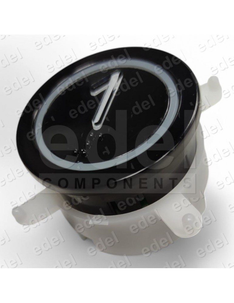 PULS. EDEL REGLETA BLACK LUM. AZUL 1