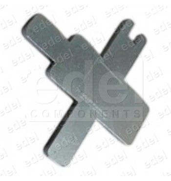 TOPE PUERTA AUTOMÁTICA EN CRUZ STINGL CON LOGO