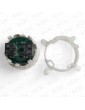 PULS. EDEL REGLETA WHITE SIN LUM. ALARMA