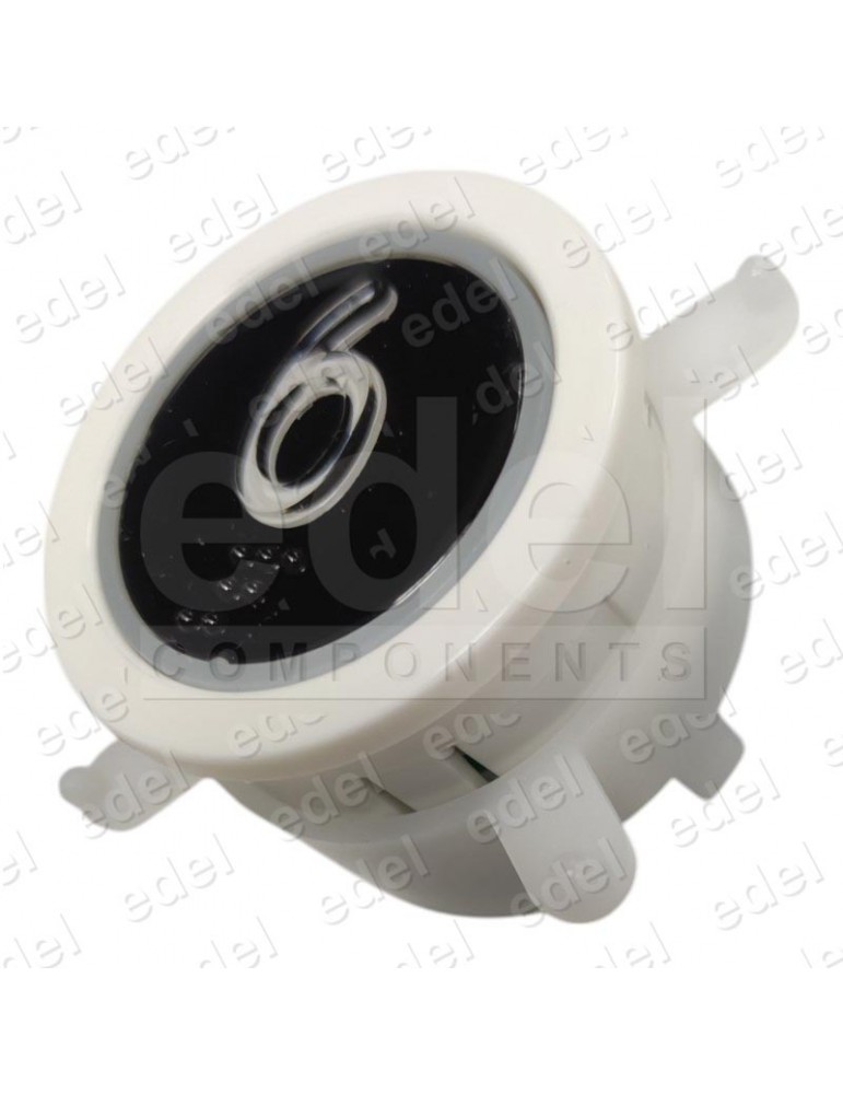PULSADOR EDEL REGLETA WHITE LUM. AZUL 6