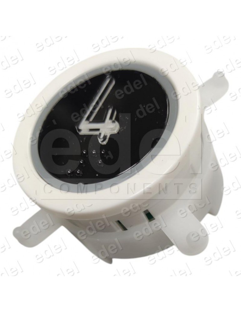 PULS. EDEL REGLETA WHITE LUM. AZUL 4
