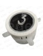 PULS. EDEL REGLETA WHITE LUM. AZUL 3