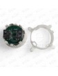 PULSADOR EDEL REGLETA WHITE LUMINOSO BLANCO 7