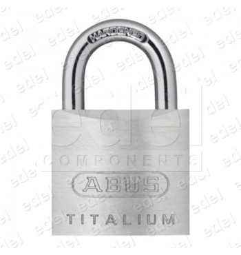 CANDADO SEGURIDAD 15MM ARCO CORTO ALUMINIO TITALIUM ABUS