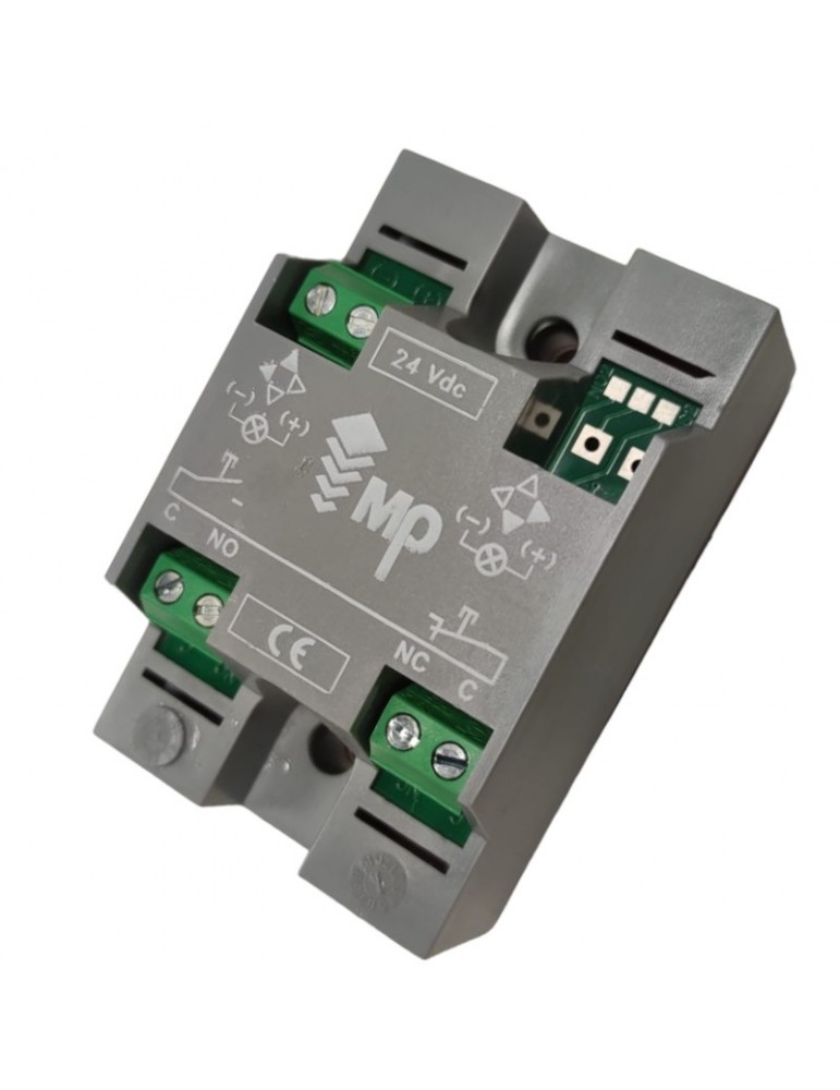 PULS. MP COMPAC T BRA. CON PILOTO 24V ROJO TLF