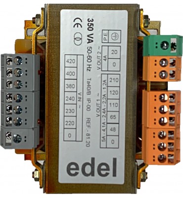 TRANSFORMADOR 350VA MULTITENSIÓN 81.20