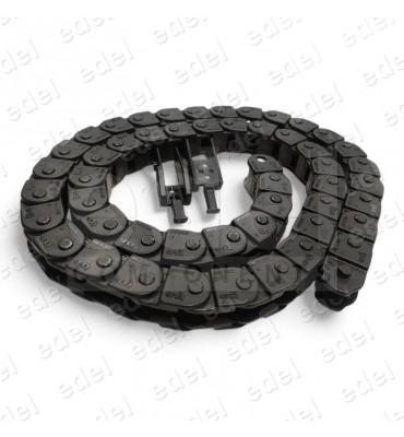 CADENA PLASTICO GUIADO CABLES SERIE E08 (1M)A-10MM