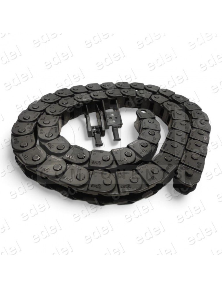 CADENA PLASTICO GUIADO CABLES SERIE E08 (1M)A-10MM