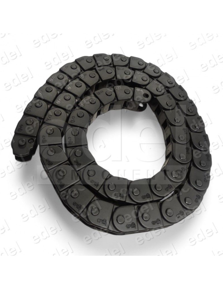 CADENA PLASTICO GUIADO CABLES SERIE E08 (1M)A-10MM