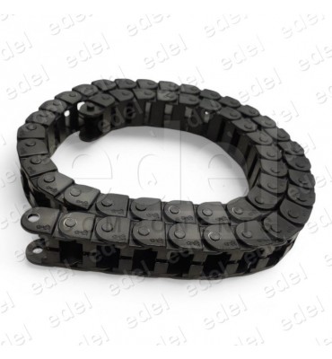 CADENA PLASTICO GUIADO CABLES SERIE E08 (1M)A-20MM