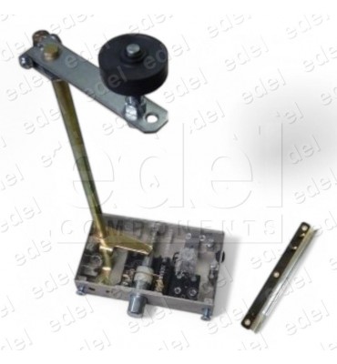 03.096.FE.AN SAFETY LOCK GERVALL LATERAL ACT. LONG SHAFT FLAT LOCKING PIN WITHOUT AUX. CONTACT NO HAND
